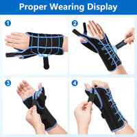 Adjustable Wrist and Thumb Support Brace for Pain Relief