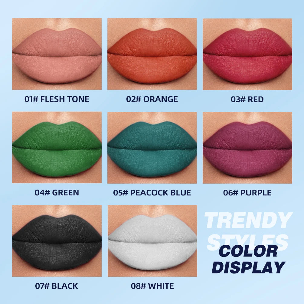 Long-Lasting Velvet Matte Lipstick for All-Day Wear - 4