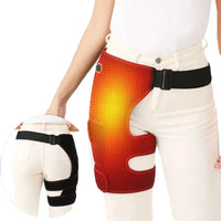 Heated Hip and Thigh Support Brace for Pain Relief