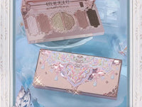 6-Color Embossed Eyeshadow Palette for All-Day Wear
