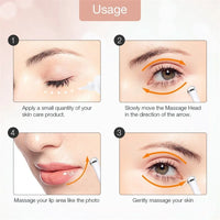 Electric Ionic Eye Massager for Dark Circles and Puffiness