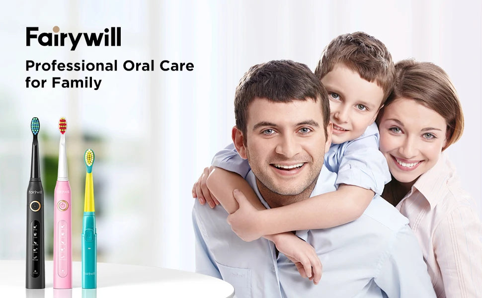 Rechargeable Sonic Electric Toothbrush for Family - 7