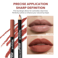 Matte Nude Lip Liner and Eyeliner Collection