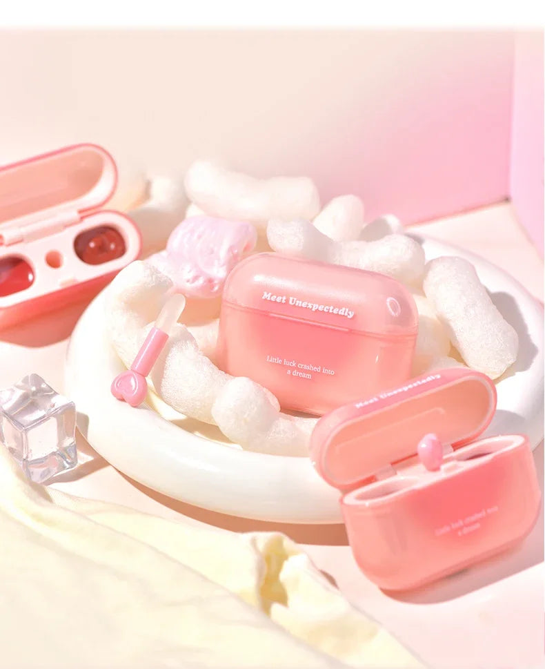 2-in-1 Dual Shade Mirror Finish Lip Gloss - 27