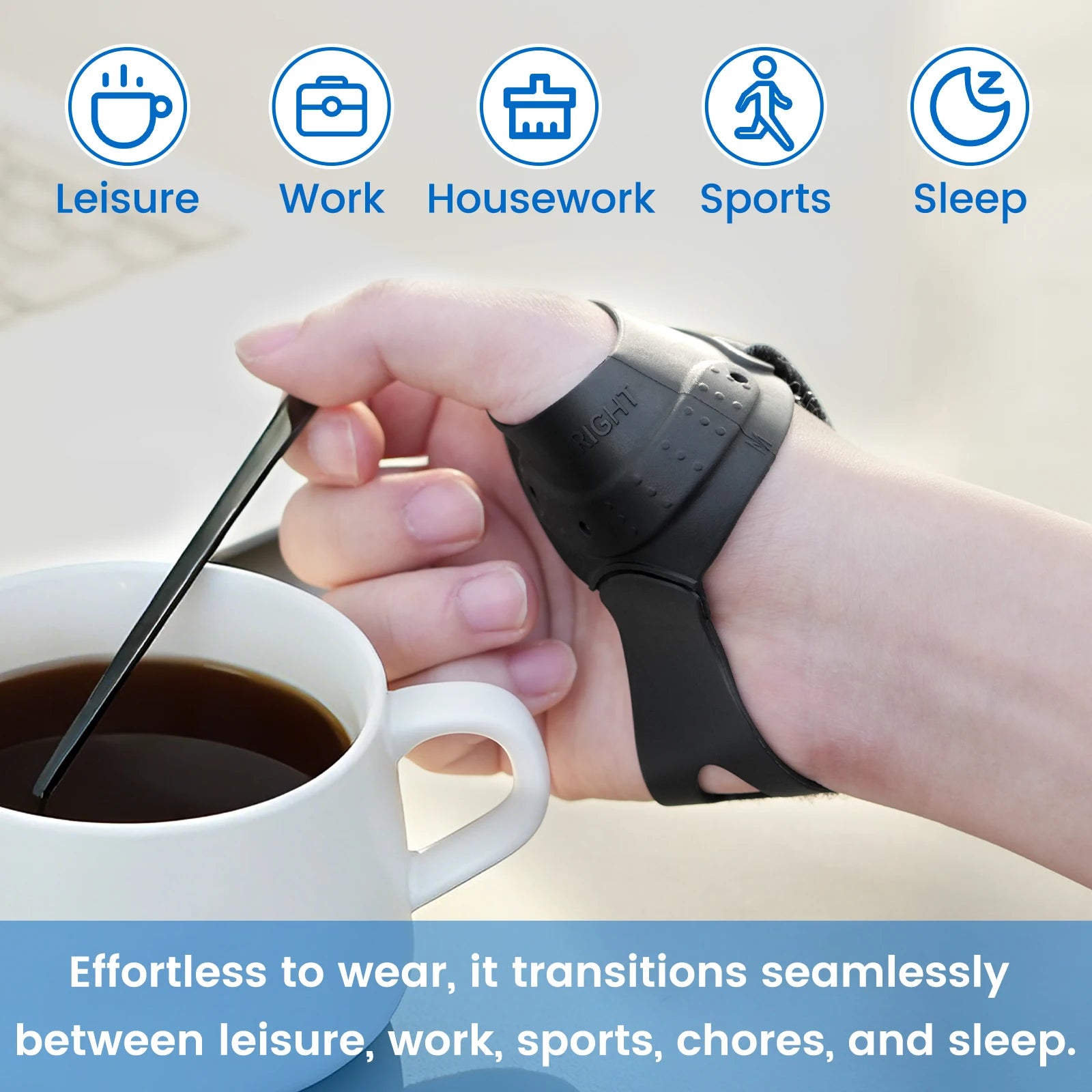 Flexible CMC Thumb Brace for Arthritis and Joint Support - 2