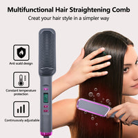 Professional Ceramic Hair Straightening Brush