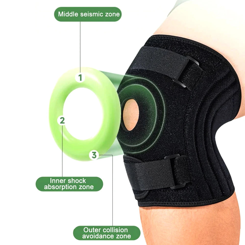 Adjustable Plus Size Knee Brace for Joint Pain Relief - 14