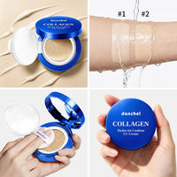 Collagen Hydrating Air Cushion CC Cream for Dewy Skin Finish