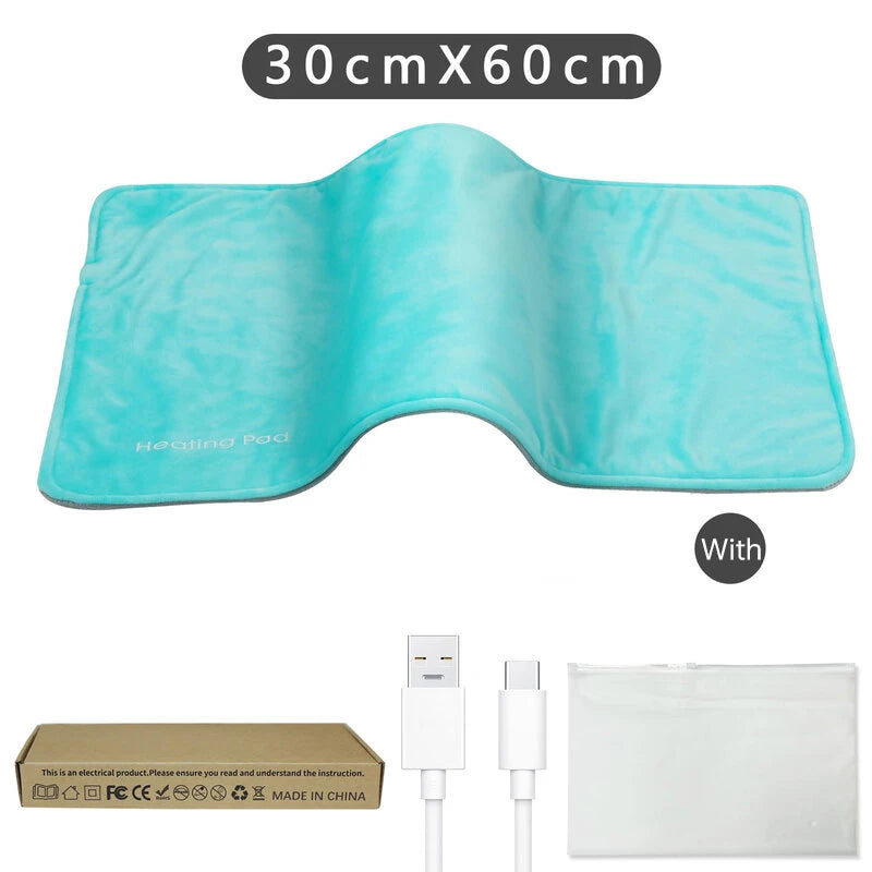 USB Electric Heating Pad for Pain Relief and Cramps - 19