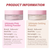 Oil-Control Matte Setting Powder for Flawless Makeup