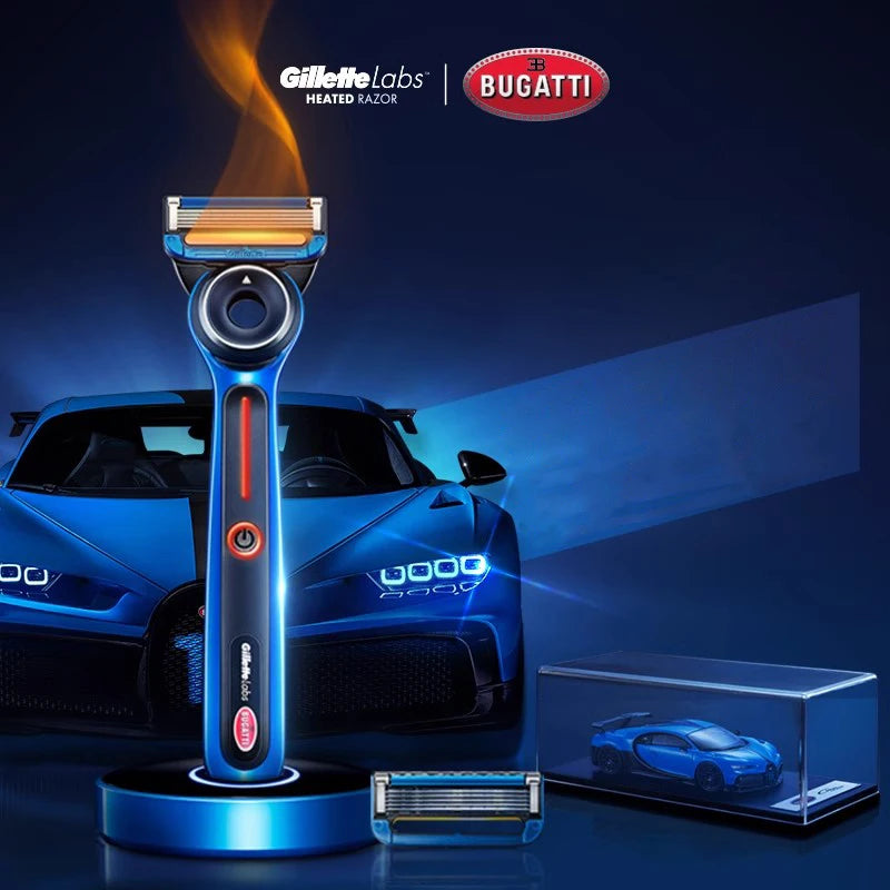 Premium Heated Shaving Razor with Magnetic Charging Stand - 13