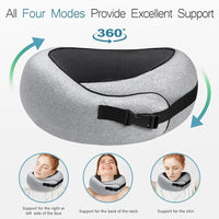 Ergonomic Memory Foam Travel Neck Pillow