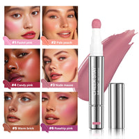 Liquid Blush Stick with Sponge Tip for Natural Glow