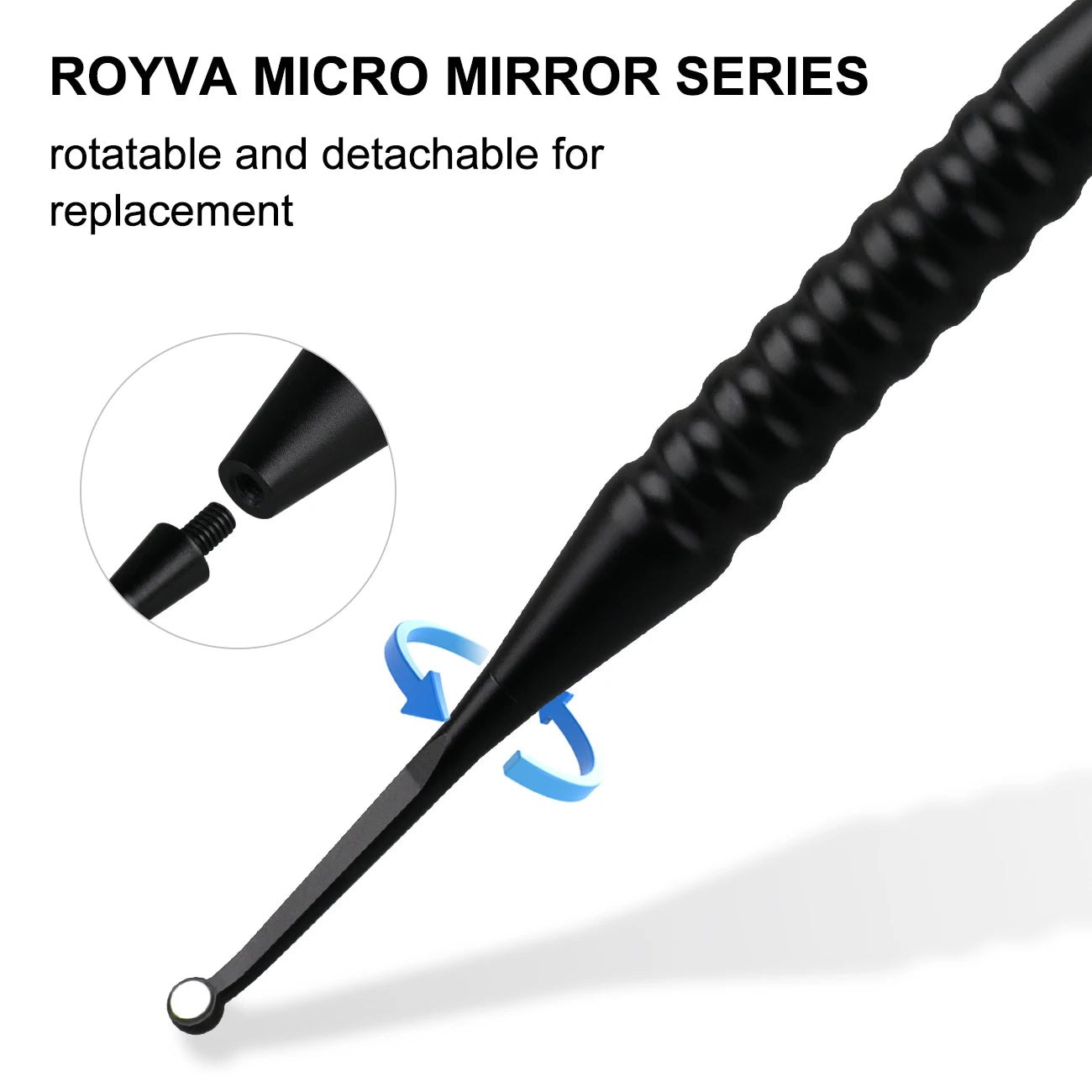 Precision Dental Micro Mouth Mirror for Detailed Oral Inspection - 4