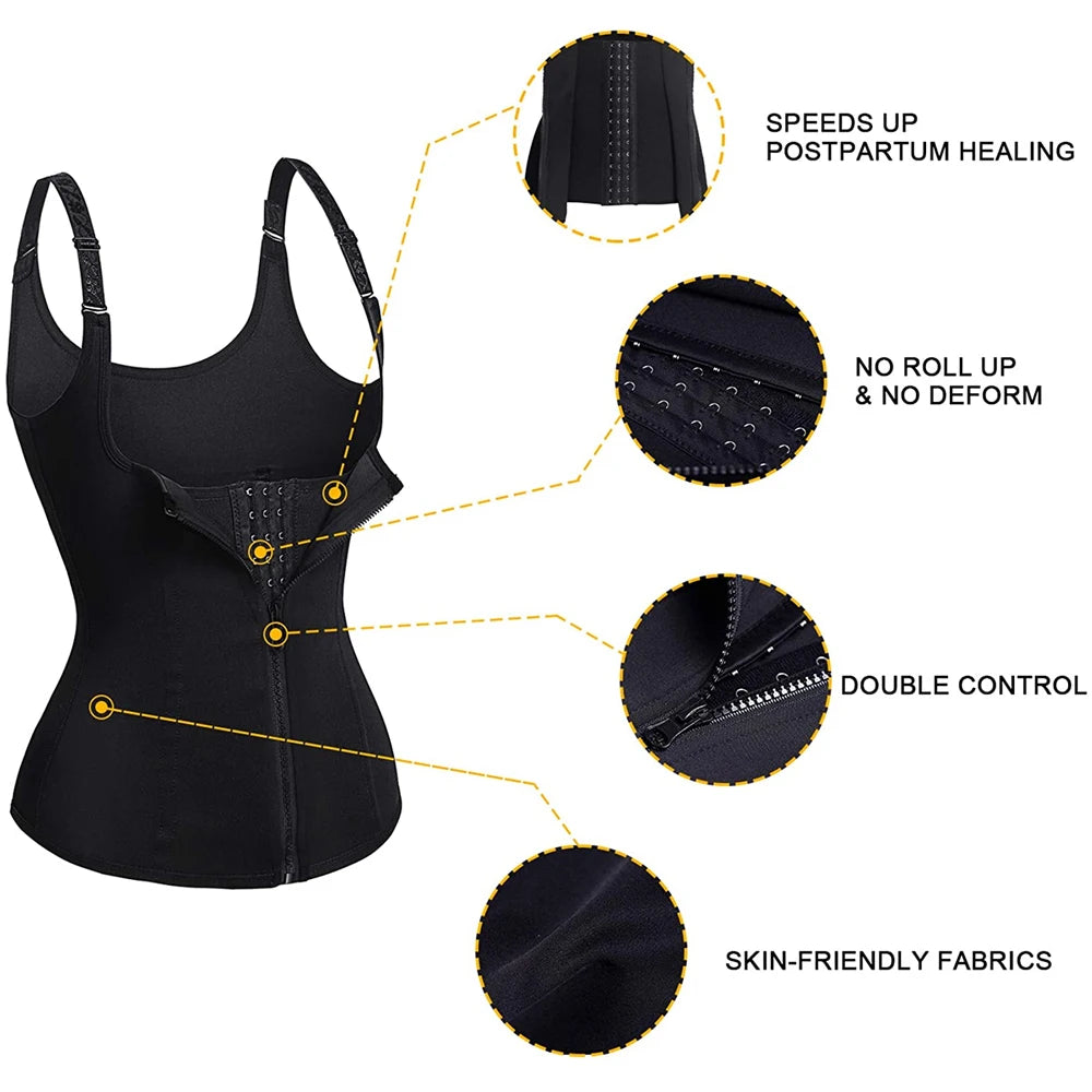 Postpartum Recovery Belly Wrap & Waist Trainer - 9