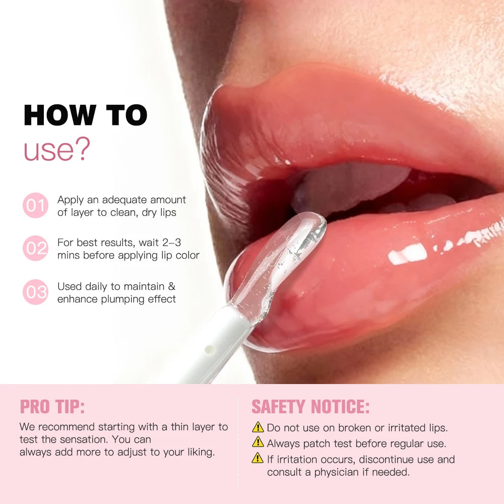 Instant Volumizing Lip Plumper Gloss - 6