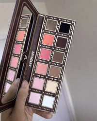 10-Color Waterproof Shimmer Eyeshadow Palette