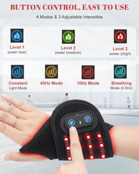 Red Light Therapy Wrap for Wrist and Ankle Pain Relief