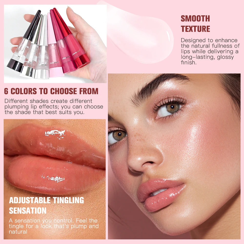 Instant Volumizing Lip Plumper Gloss for Fuller Lips - 3