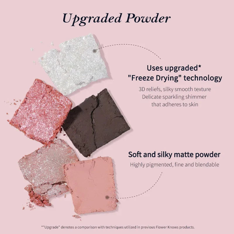 6-Color Swan Ballet Eyeshadow Palette - 9