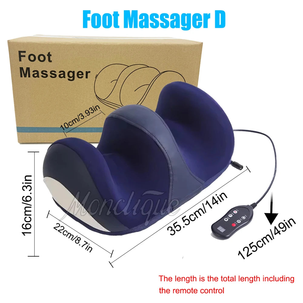 Electric Heated Foot and Calf Massager for Muscle Pain Relief - 7