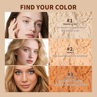 Translucent Loose Setting Powder for Flawless Matte Finish