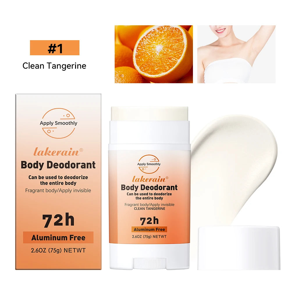 Long-Lasting Invisible Body Deodorant Stick - 24
