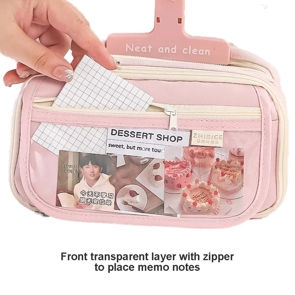 Large Capacity Multi-Layer Student Pencil Case - 6