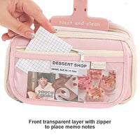 Large Capacity Multi-Layer Student Pencil Case