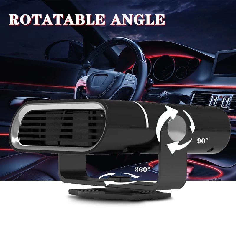 Portable 12V/24V Car Windshield Heater Defroster - 2