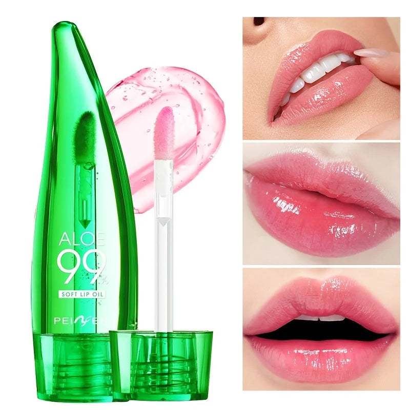 99% Aloe Vera Moisturizing Lip Oil for Dry Lips