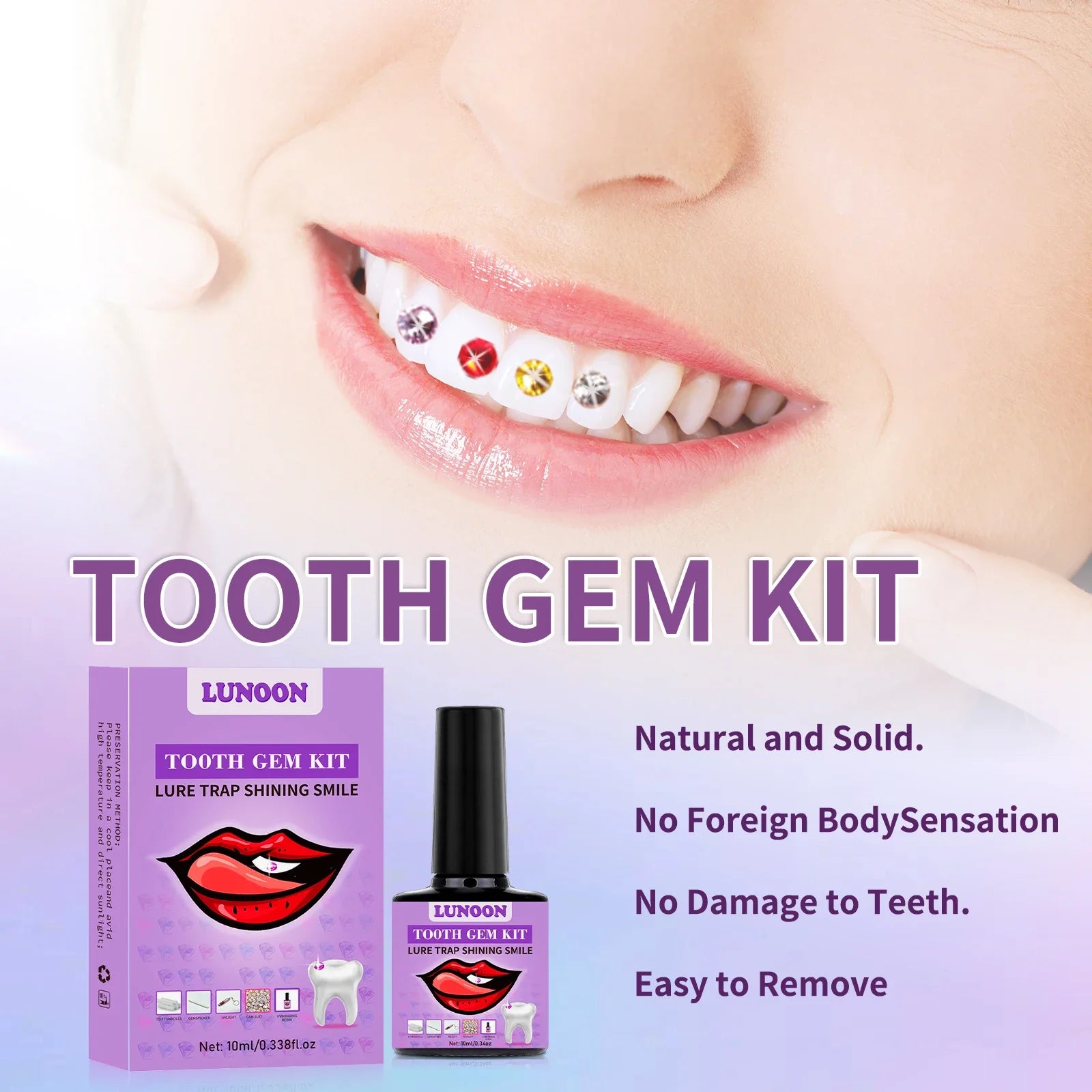 DIY Tooth Gem Kit for Professional Smile Bling at Home - 3