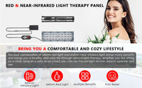 Red Light Therapy Panel with Adjustable Floor Stand