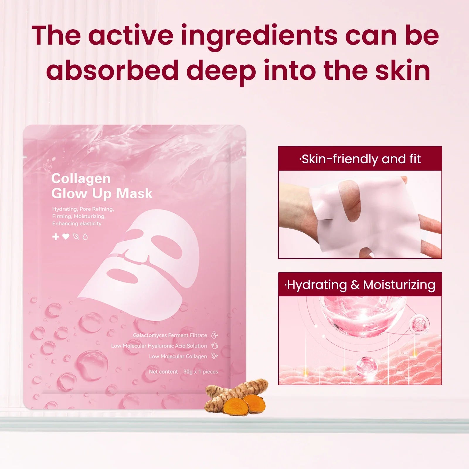 Collagen Firming & Hydrating Face Mask Set - 5