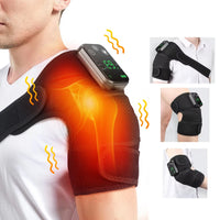 Electric Heated Shoulder Massager with Vibration