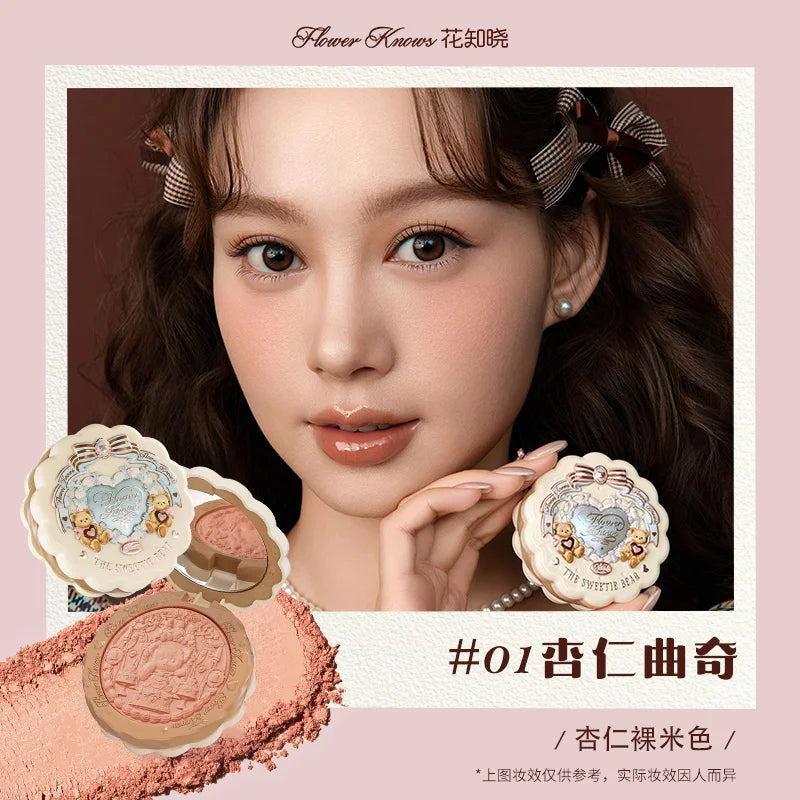 Matte Finish Mineral Cheek Blush Powder - 23