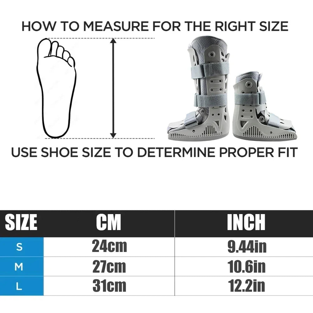 Inflatable Walking Boot for Foot and Ankle Recovery - 2