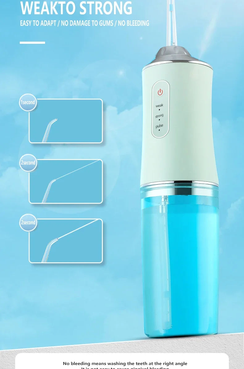 Portable Electric Water Flosser for Deep Teeth Cleaning - 16