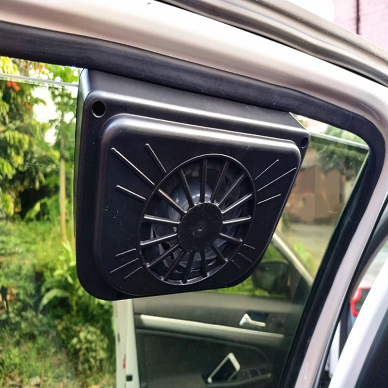 Solar Powered Car Window Ventilation Fan - 3