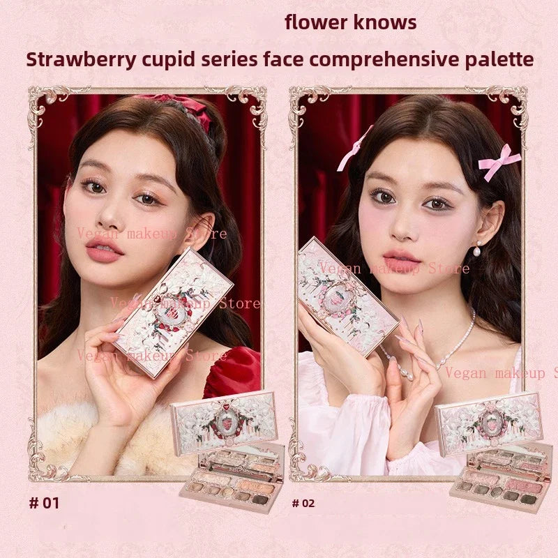 Strawberry Cupid Aesthetic Makeup Gift Set - 2
