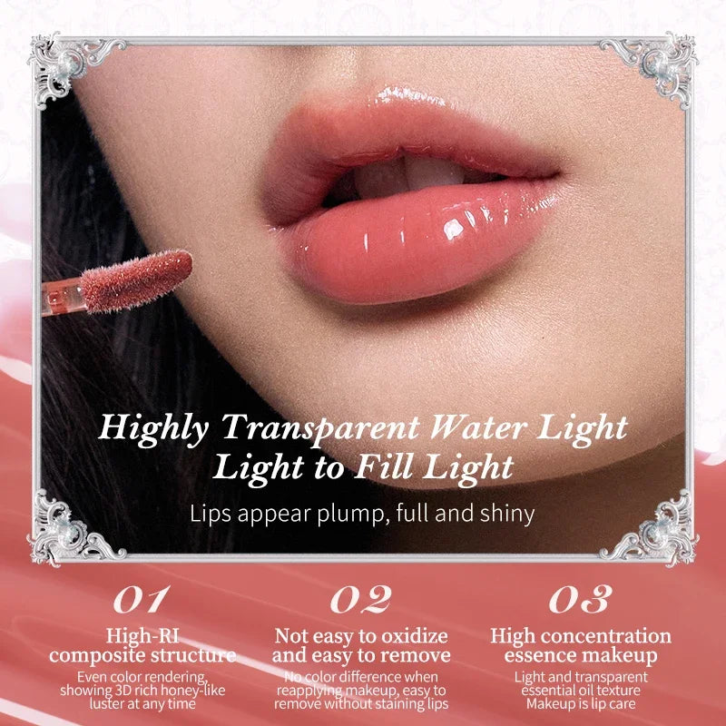 Nourishing Tinted Lip Glaze for Hydrated Glossy Lips - 2