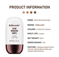 Liquid Bronzing Drops for Radiant Sun-Kissed Glow