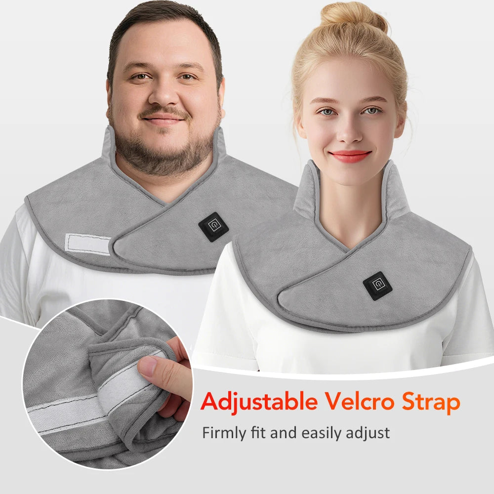 Heated Shoulder and Neck Relief Shawl - 6