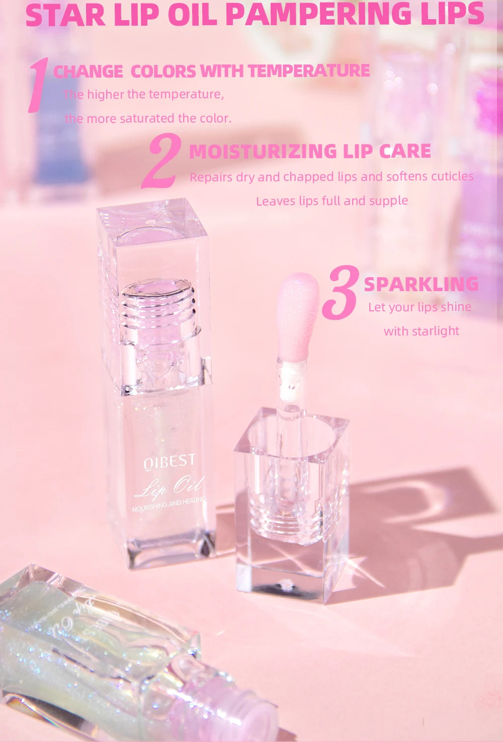 Color-Changing Hydrating Lip Oil Gloss - 11