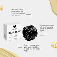 Matte Finish Strong Hold Hair Styling Clay for Men