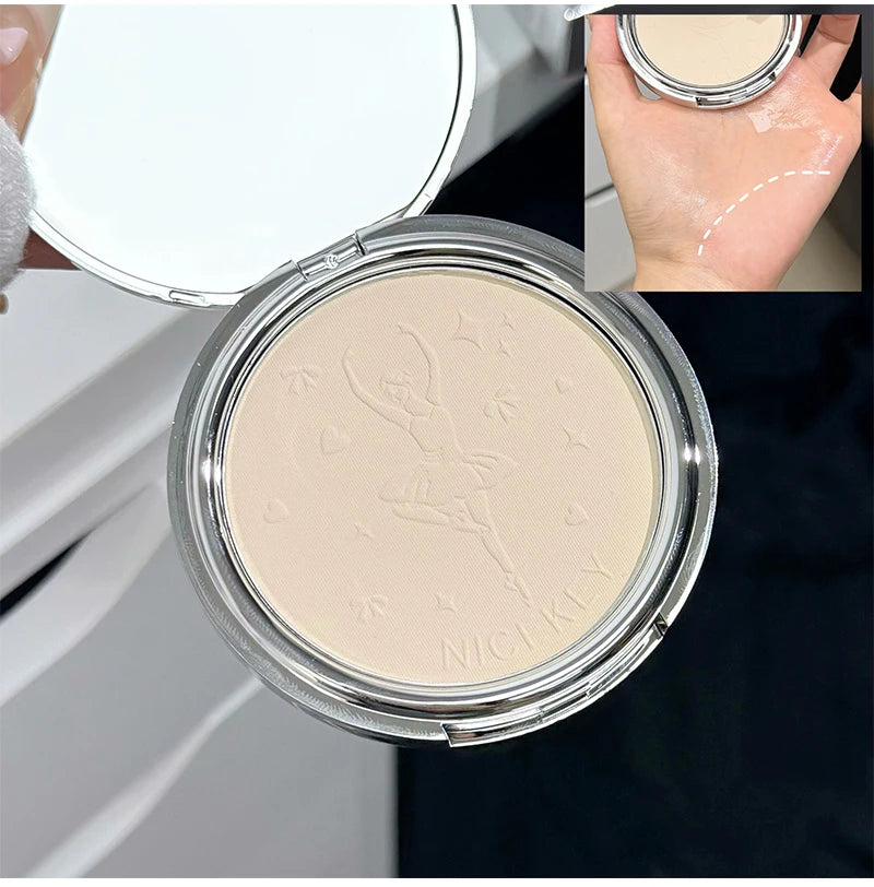 Matte Three-Color Pressed Setting Powder for Oil Control - 15
