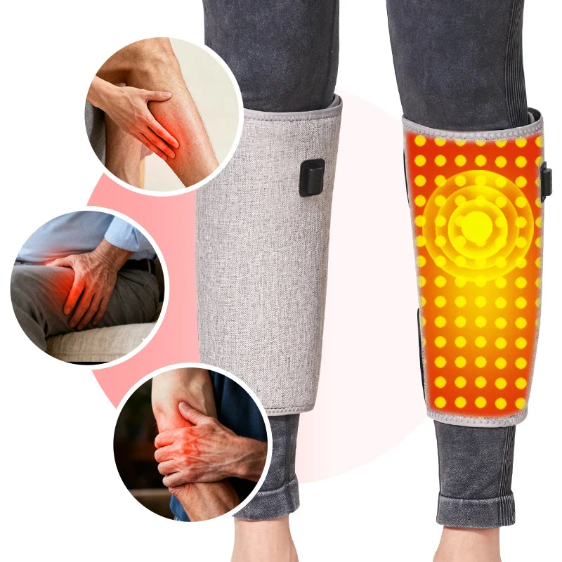 Red Light Therapy Calf Massager with Heat and Vibration - 10