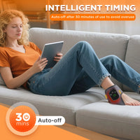 Heated Vibration Ankle Massager Brace for Pain Relief