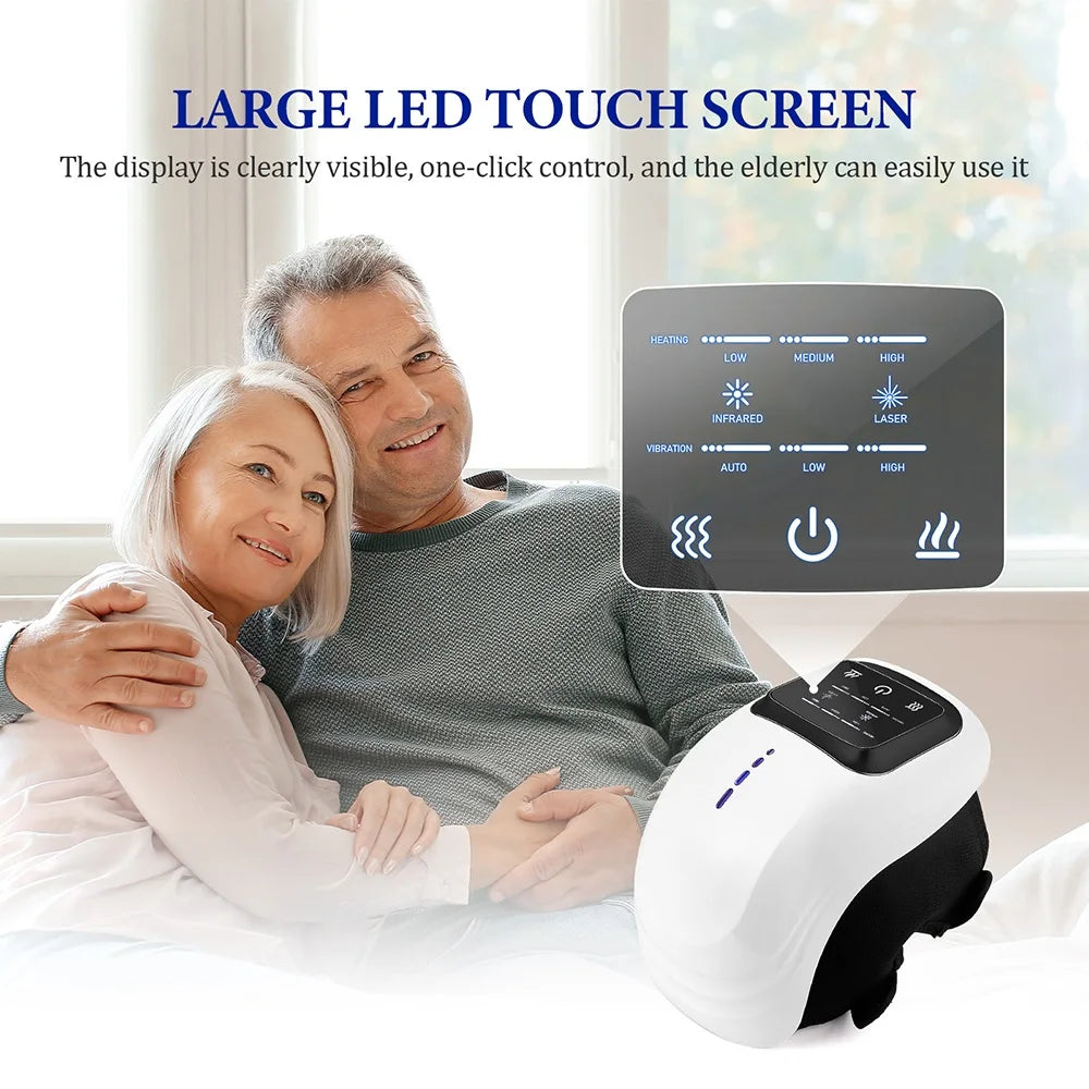 Smart Heated Knee Massager with Vibration Therapy - 5