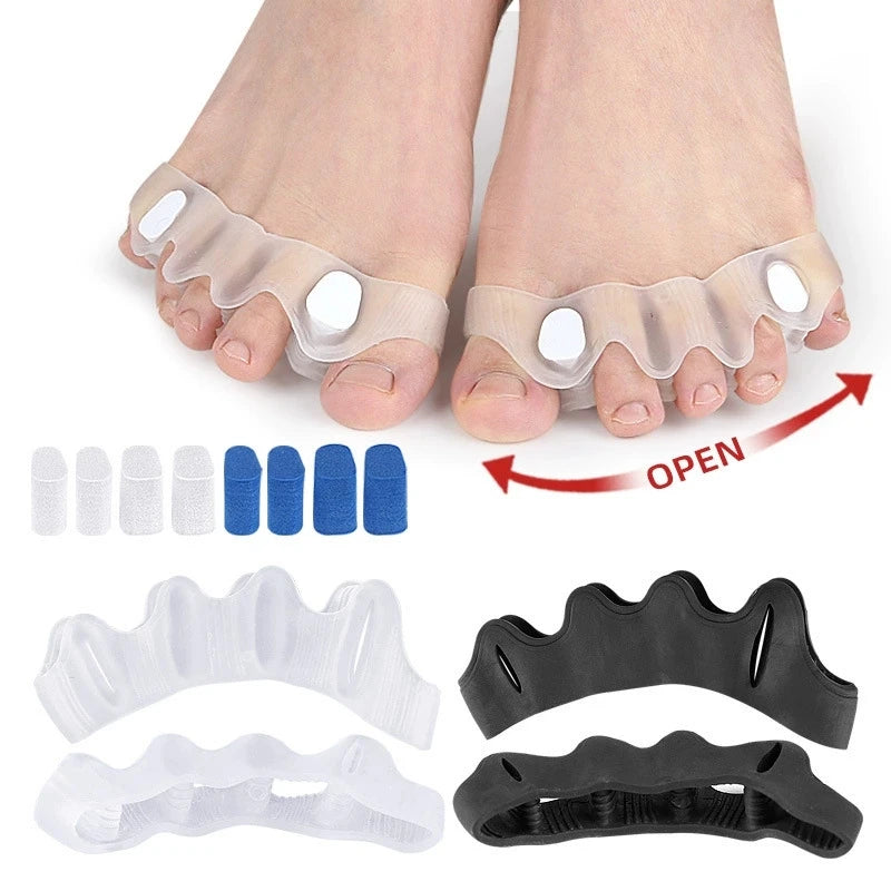 Silicone Orthopedic Gel Toe Separators for Bunion Relief - 2
